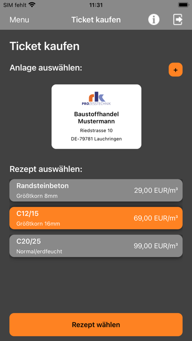 promix - die Betontankstelle Screenshot