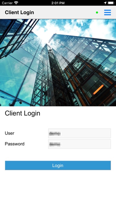 RedSky Client Screenshot