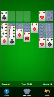 solitaire: classic card game! iphone screenshot 1