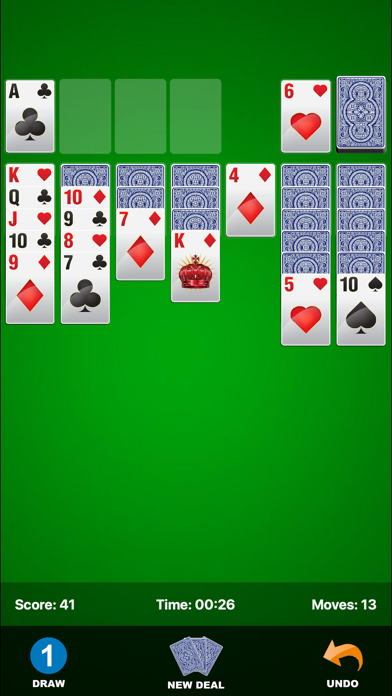 Screenshot #1 pour Solitaire: Classic Card Game!