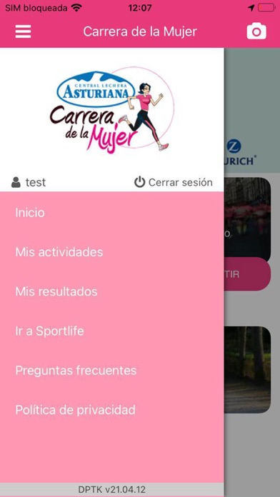 Carrera de la Mujer Screenshot