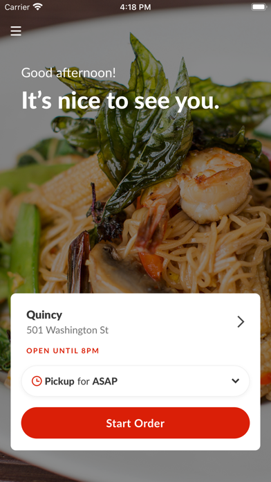 Thai Noodle Bar To Go Screenshot