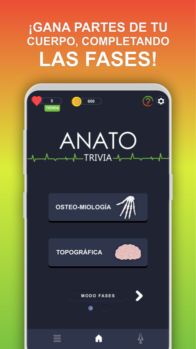 Screenshot #3 pour Anato Trivia - Quiz Anatomía