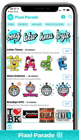 Game screenshot Pixel Parade Stickers & Emojis mod apk