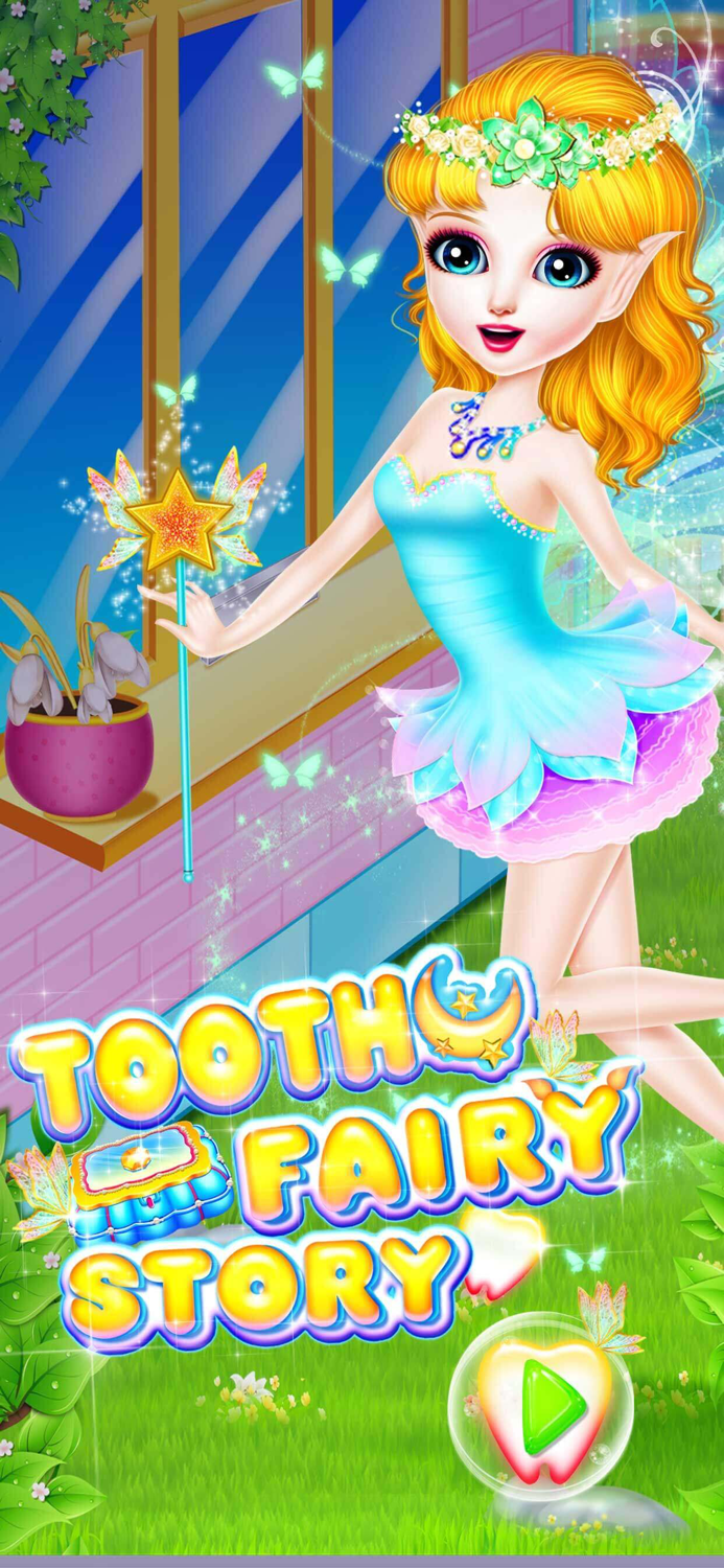 Tooth Fairy Story-Dressup Game