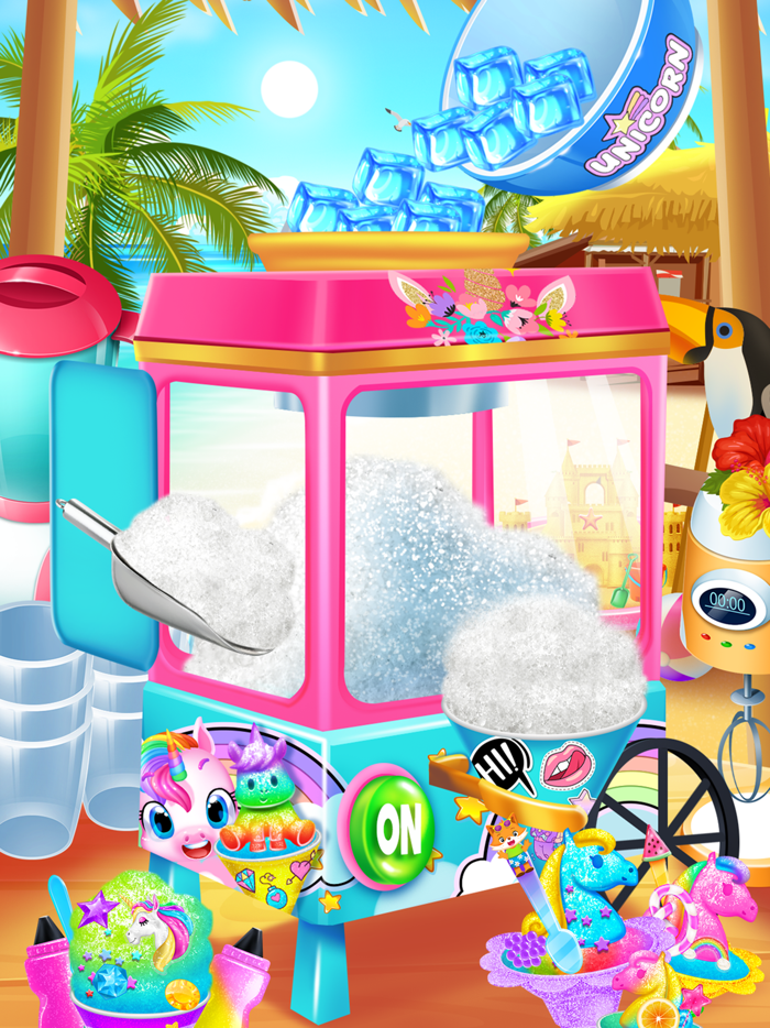 Rainbow Frozen Snowcone Maker