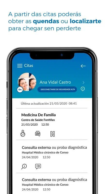 Sergas Móbil screenshot 4 of 6
