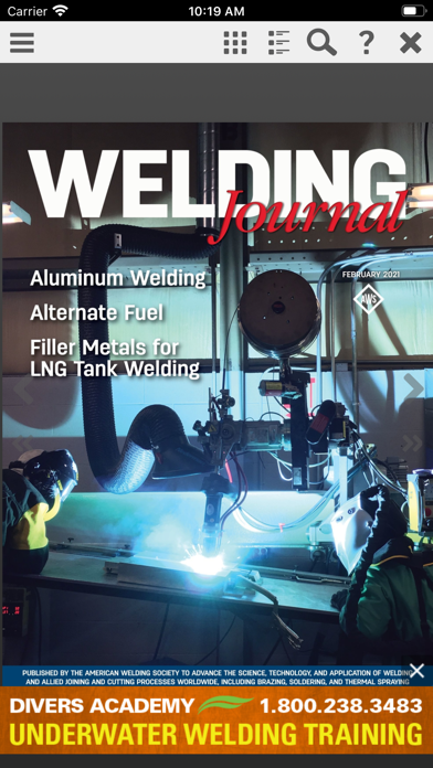 Welding Journal Screenshot