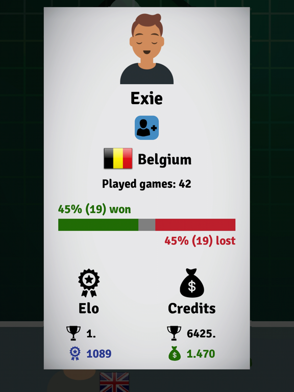 Gomoku - Online Boardgame iPad screenshot 8 - Games app