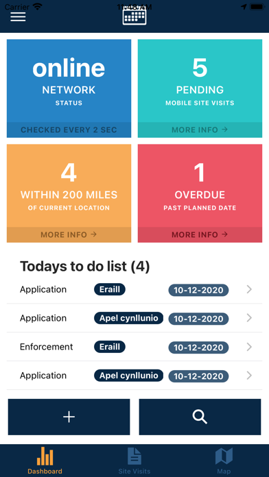 Planning App Screenshot