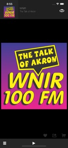WNIR 100 FM-The Talk of Akron screenshot #1 for iPhone