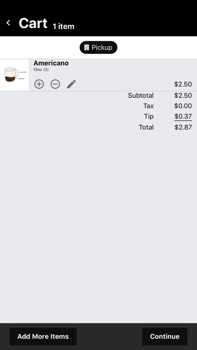 Tenth Street Coffee Screenshot