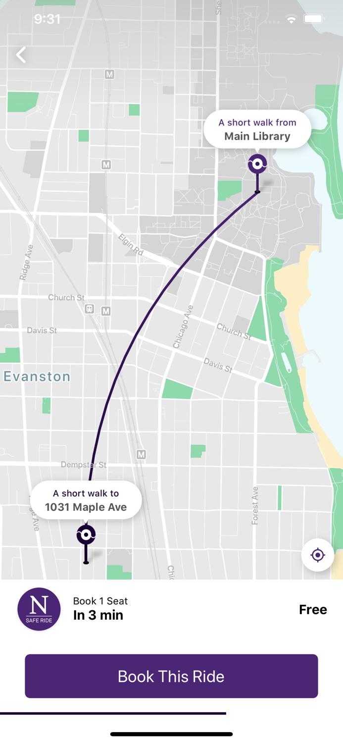 Northwestern Safe Ride