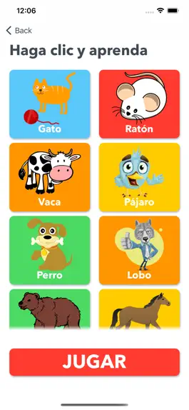 Game screenshot Learn Spanish | Kids apk