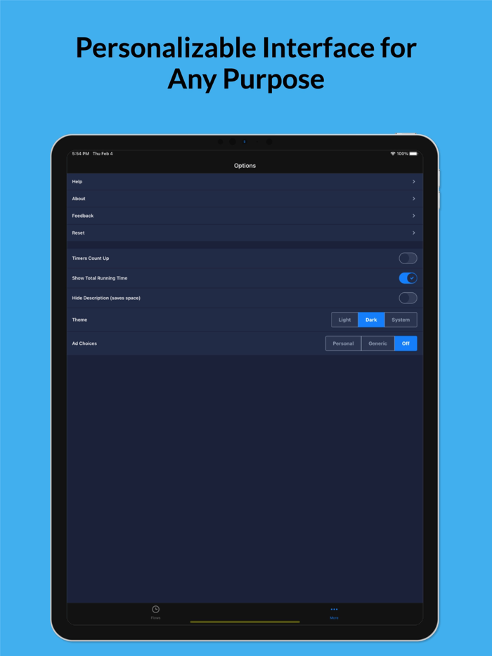 Custom Interval Timers