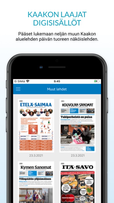 Länsi-Savo, päivän lehti Screenshot