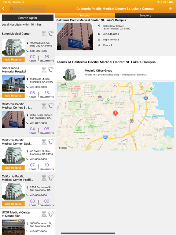 Screenshot #4 pour MyHospital App