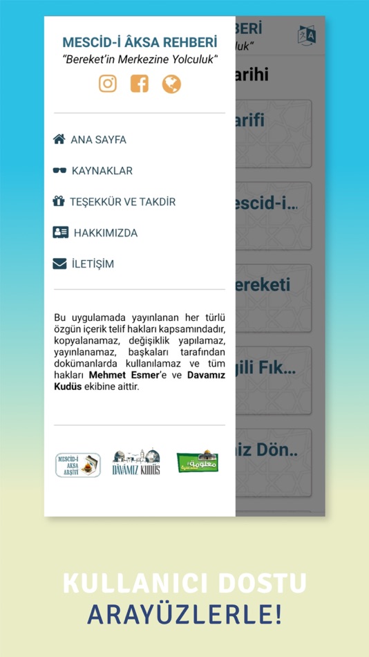 #3. Mescid-i Aksa Rehberi (iOS) Podle: mehmet ESMER