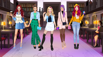 College Girls Dress Up Games Screenshot