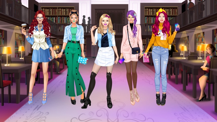 College Girls Dress Up Games screenshot-4