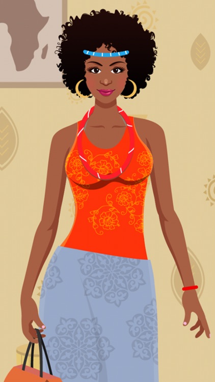 African Fashion Dress Up Game screenshot-3