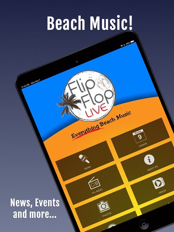 Flip Flop Live iPad screenshot 1 - Entertainment app