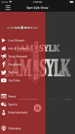 Game screenshot Sam Sylk Show Radio apk