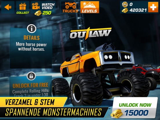 Monster Truck Xtreme Racing iPad app afbeelding 8