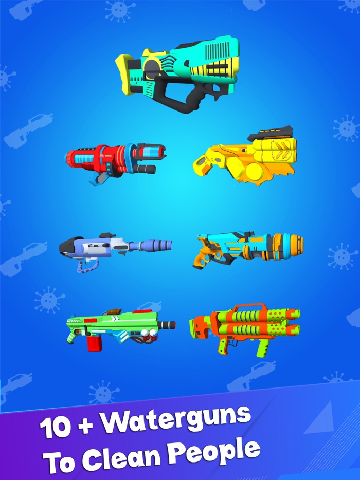 Water Shooter Clean The Humans