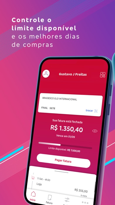 Screenshot #3 pour Bradesco Cartões