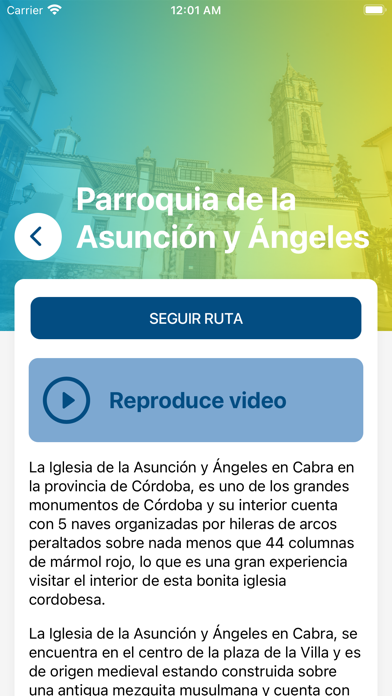 Ruta Histórica de Cabra Screenshot