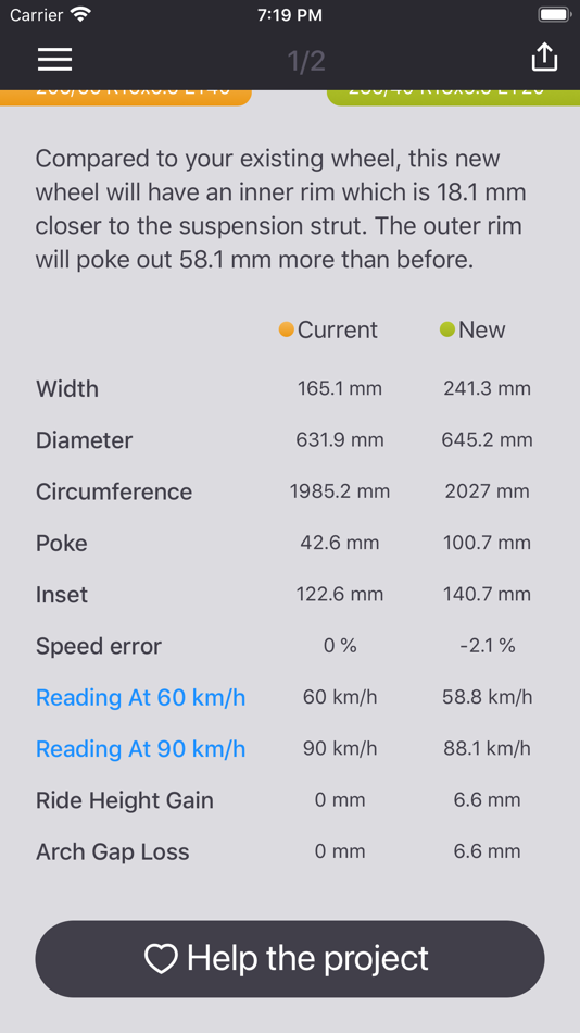 #3. Tire Size Fitment (iOS) 由: Nikita Morozov