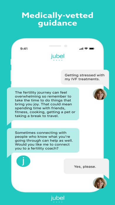 Jubel Health: Fertility Coach Screenshot