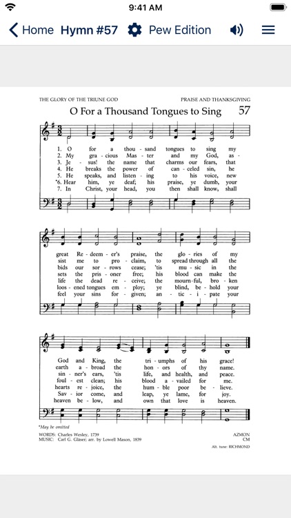 The United Methodist Hymnal screenshot-1