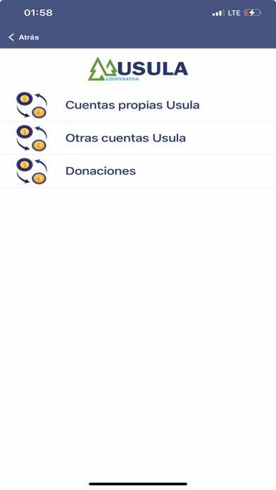 Usula Móvil Screenshot