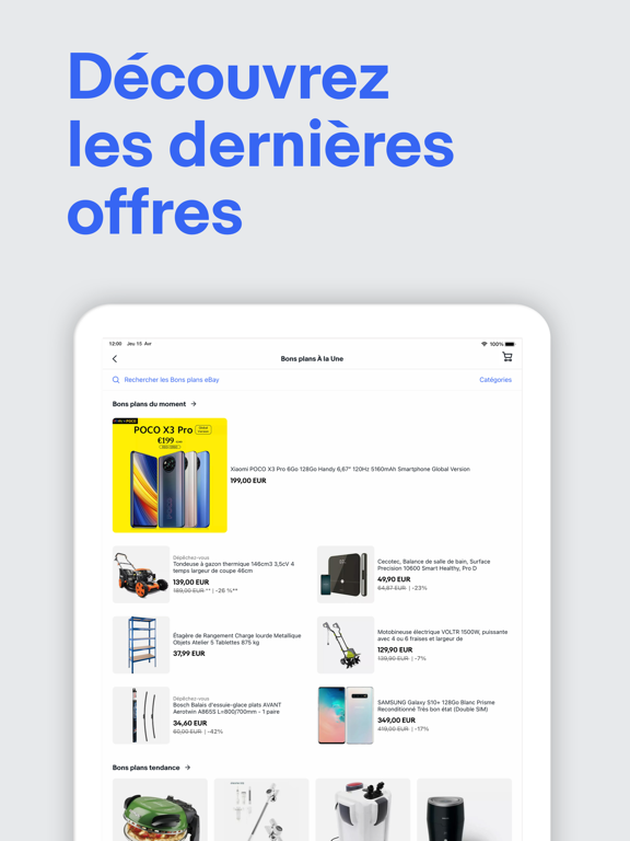 eBay : profitez de bons plans eBay : profitez de bons plans