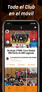 CDE Balonmano Parla screenshot #1 for iPhone