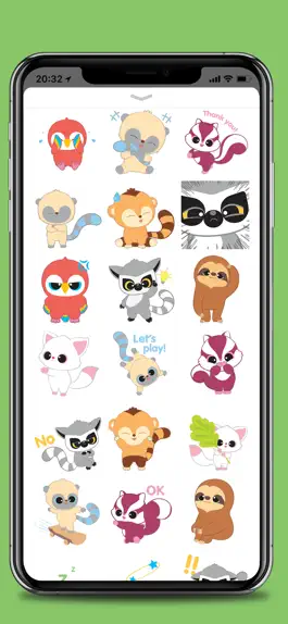 Game screenshot YooHoo Animated Stickers hack