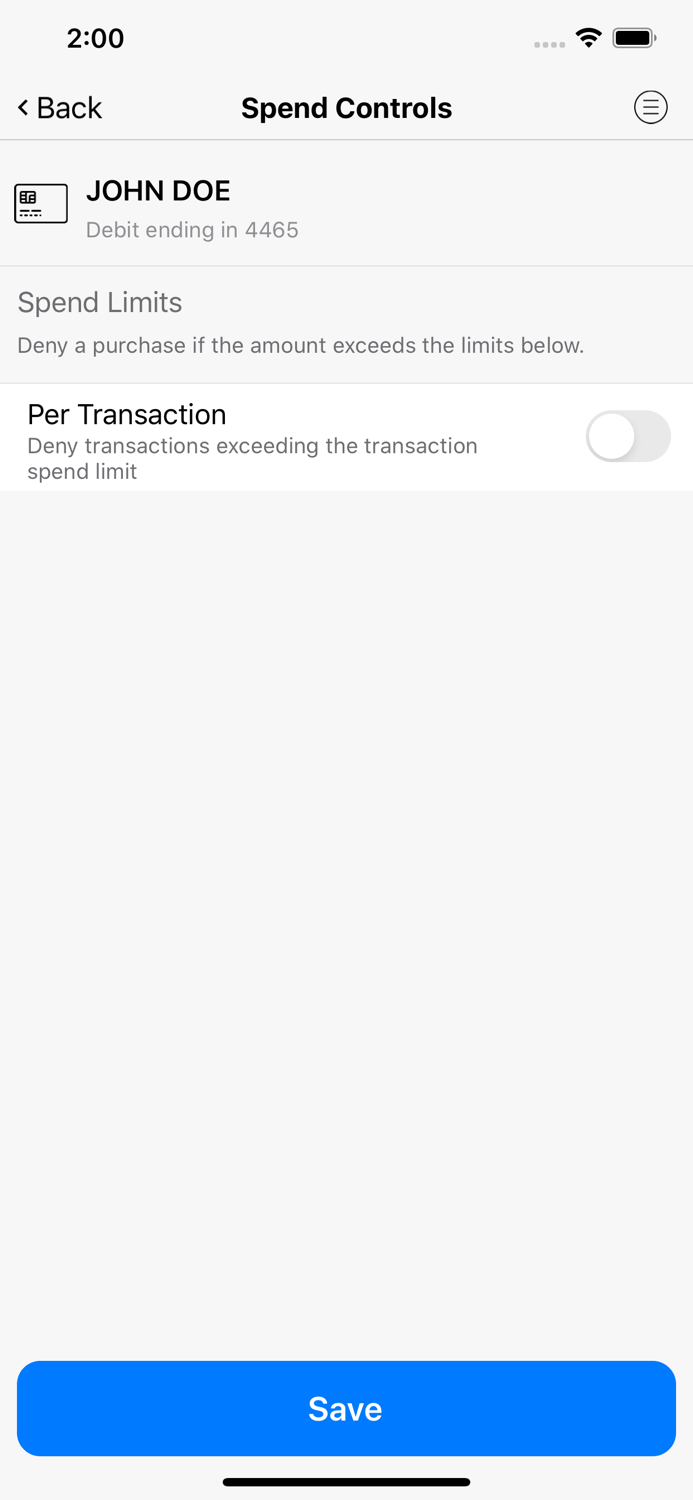 My Blue Flame Wallet