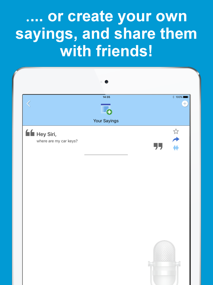 Commands for Siri App Voice