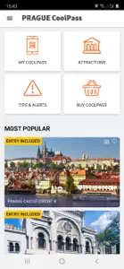 Prague CoolPass screenshot #1 for iPhone