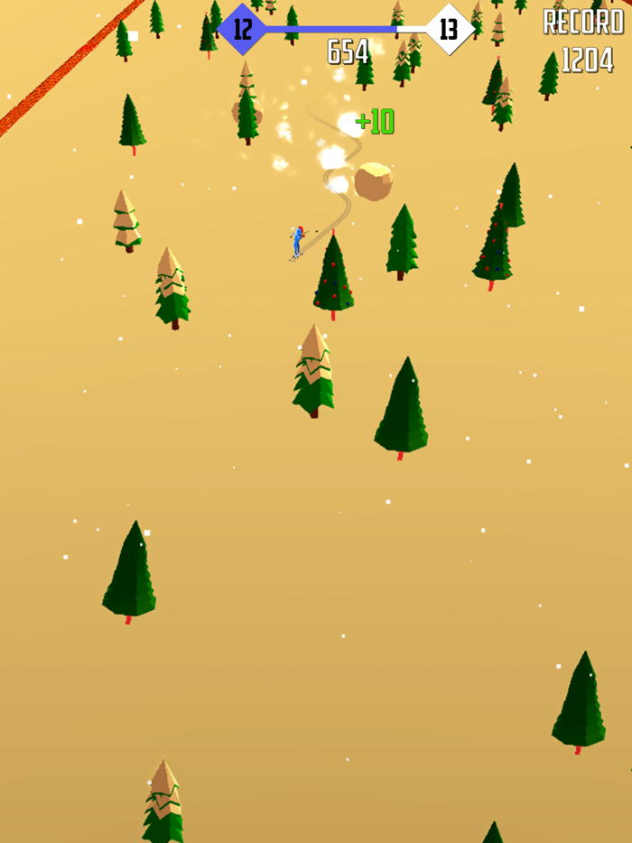 Ragdoll Ski Snow Simulator