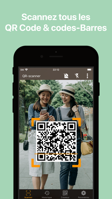Screenshot #1 pour QReader - Lecteur de QR Code