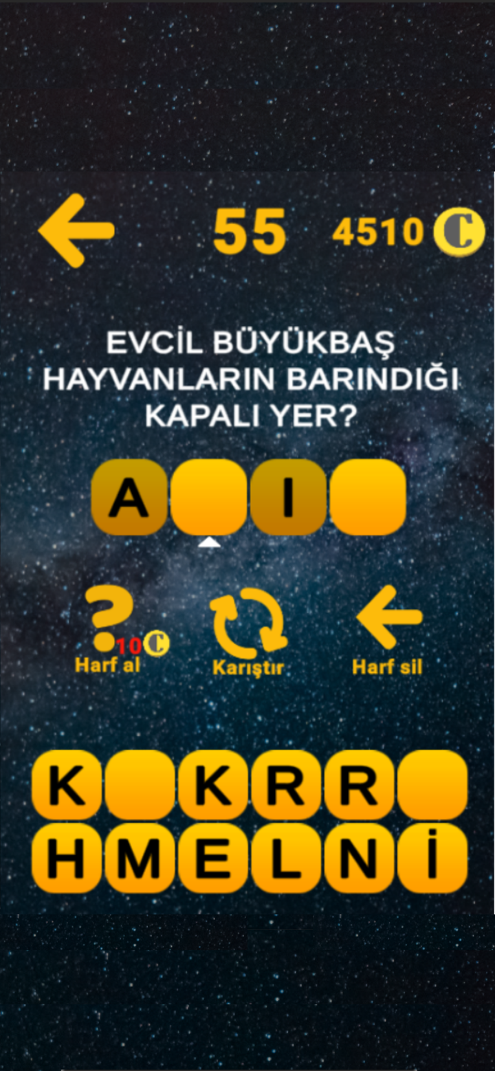 BILMECE BULMACA OYUNU screenshot 2