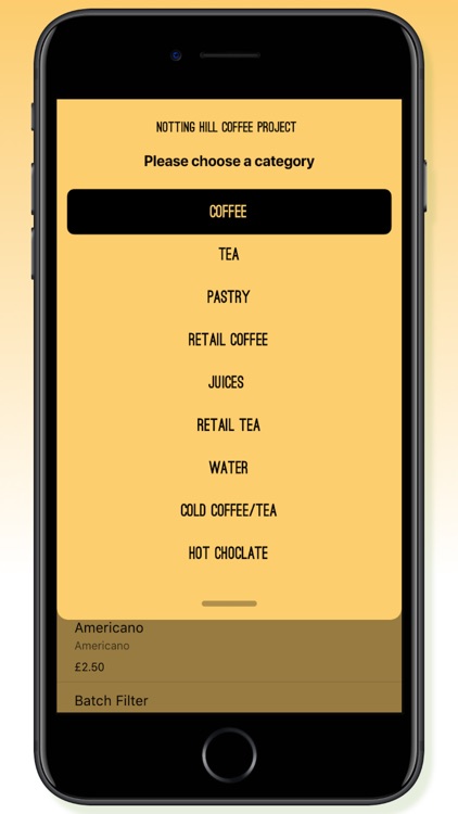 Notting Hill Coffee Project