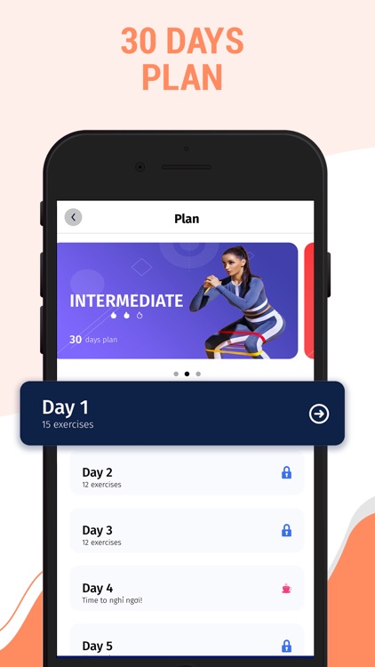 HIIT Workout - 30 Days at Home screenshot-3