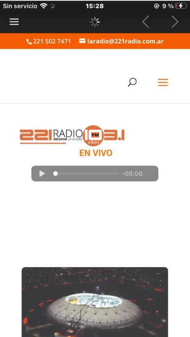 221 Radio La Plata Screenshot