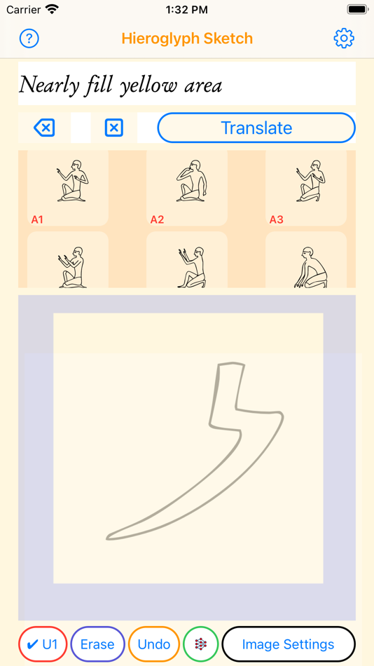 #5. HieroglyphSketch (iOS) 由: Aviametrix, LLC