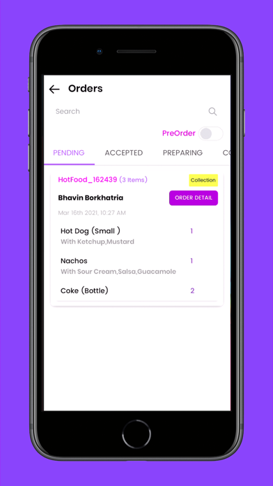 NOQ Vendor Screenshot
