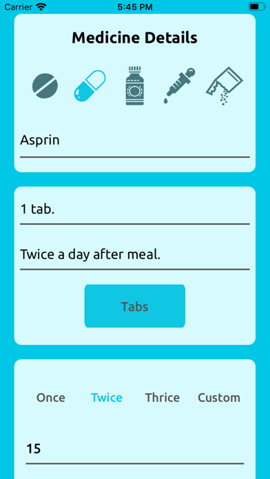 My Pill : Medicine Tracker Screenshot